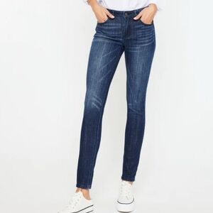 Kancan Estilo Mid Rise Skinny Blue Jeans Women size 9